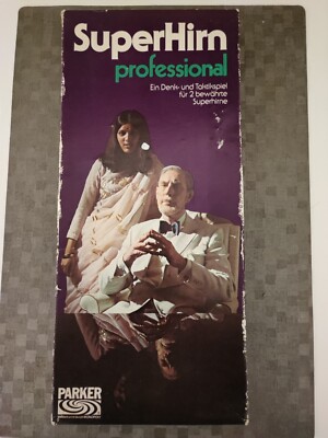 SuperHirn professional Parker 1976 Denkspiel alte Ausgabe Original Mastermind