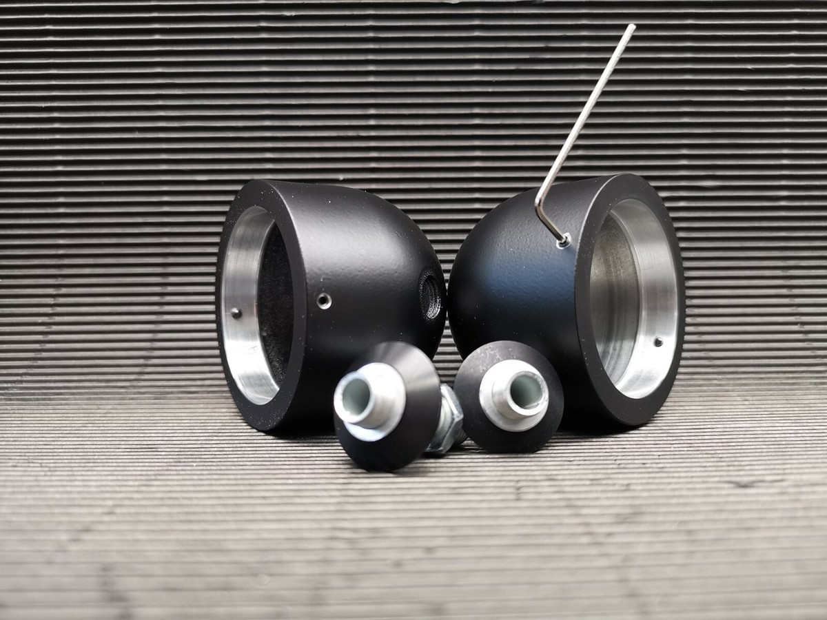 Brax Graphic GL1, Aluminum pods black for Tweeters Brax Graphic