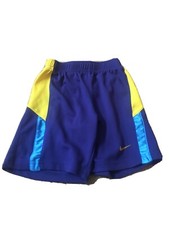Nike Athletic Shorts Boys Size Small Multicolor Elastic Waist Basketball