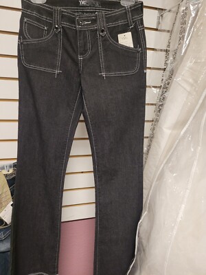 Ymi Jeans Size Flare Black Denim