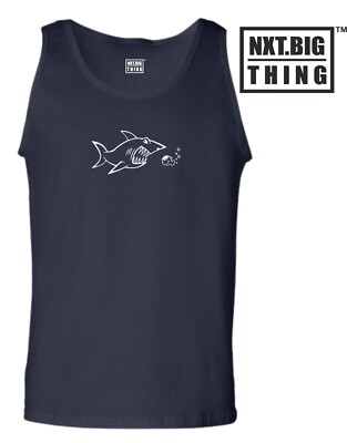 Hai vs Fischweste Freizeitkleidung Freizeitkleidung Freizeitkleidung Gesicht Off Geburtstag Geschenk Tank Top