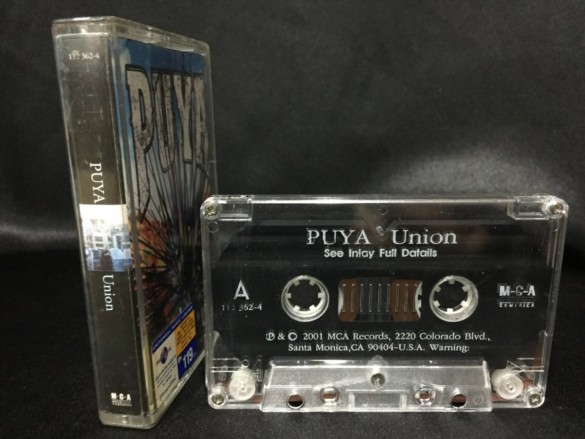 Puya Union Cassette Tape Made in Thailand (MCA Records 2001