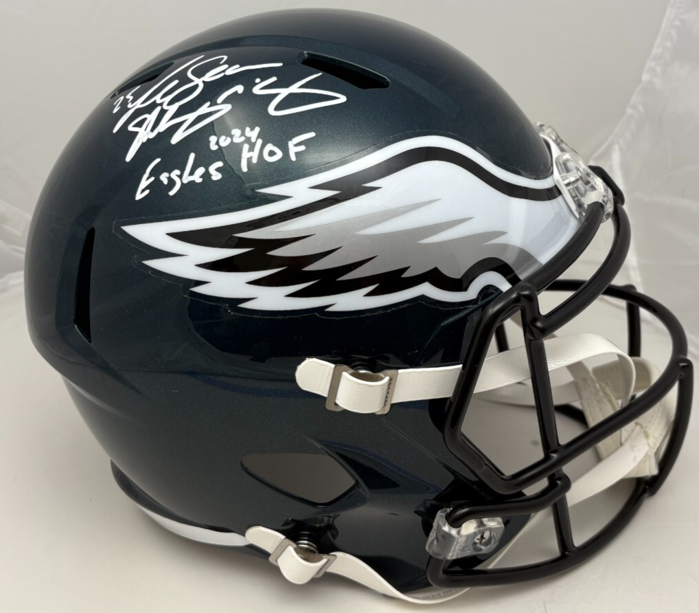 LeSean McCoy Autographed Signed Philadelphia Eagles LeSean "Shady" McCoy Eagles FS REP Eagles HOF 2024 Insc PSA 179 