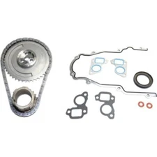 Timing Chain Kit & Cover Gasket For 97-04 GM Chevy Cadillac 4.8 5.3L 6.0L Vortec