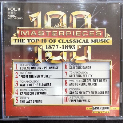 The Top 10 of Classical Music, 1877-1893 (CD, Mar-1991, Laserlight