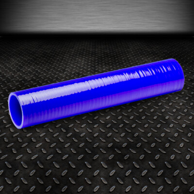 2 to 2 Black 12 Long Straight 3-Ply Silicone Hose for Turbo//Intercooler//Intake Piping