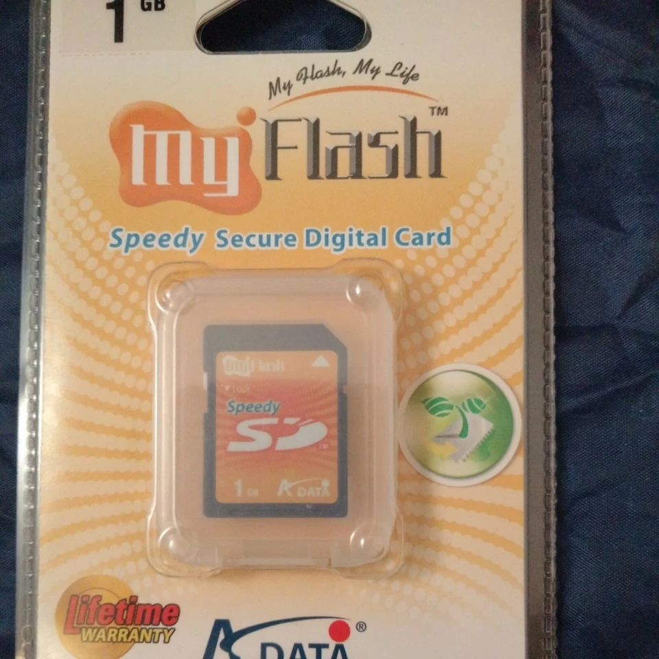 Adata 1GB Speedy Secure Digital SD Card (STI-SD-1GB) - Image 3 of 4