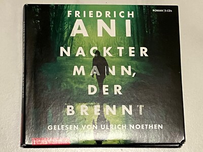 Friedrich Ani Nackter Mann, der brennt 5 CD gel. Ulrich Noethen 366min