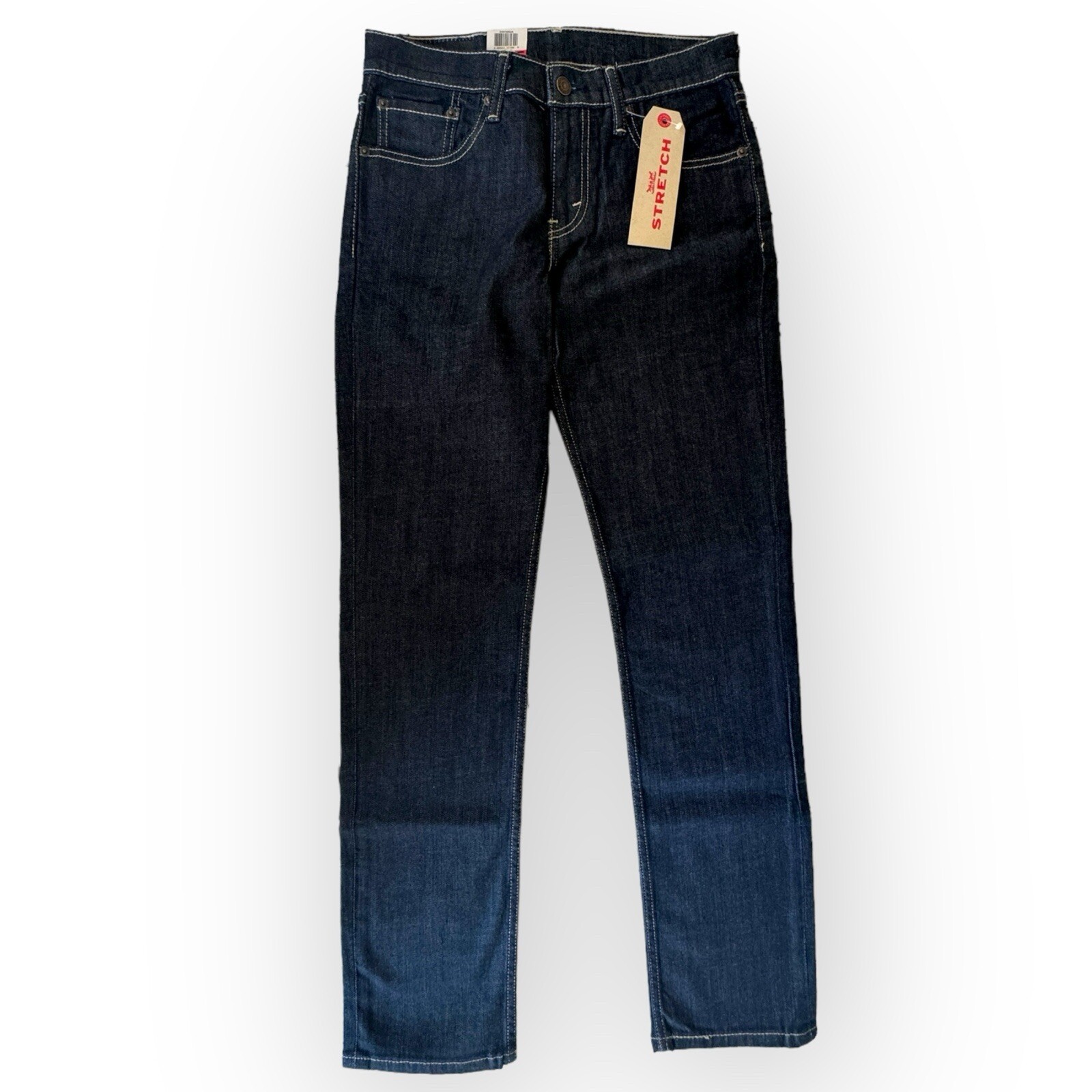 Vintage Levi's 511 Slim Stretch Jeans 28x32 - Rare Blue Denim image 5