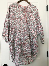 Victoria's Secret Gold Label Vintage 90  s Button Night Gown Women Small Floral