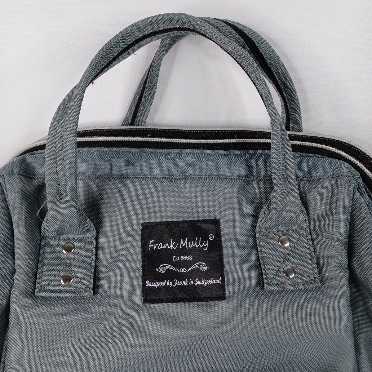 Diaper Bag Backpack Frank Mully Large Gray Multifunction Travel Baby Bag