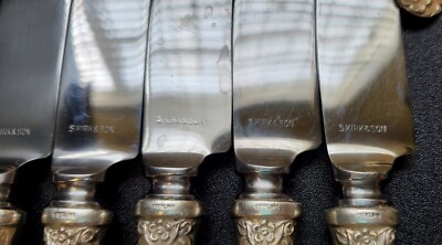 【S.Kirk & Son】【純銀】レターナイフ 花々が彩る スターリング S.Kirk & Son】【純銀】レターナイフ 花々が彩る スターリング