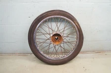 Vintage Harley Chopper 18” mini drum front wheel HALF CRAFT *2568