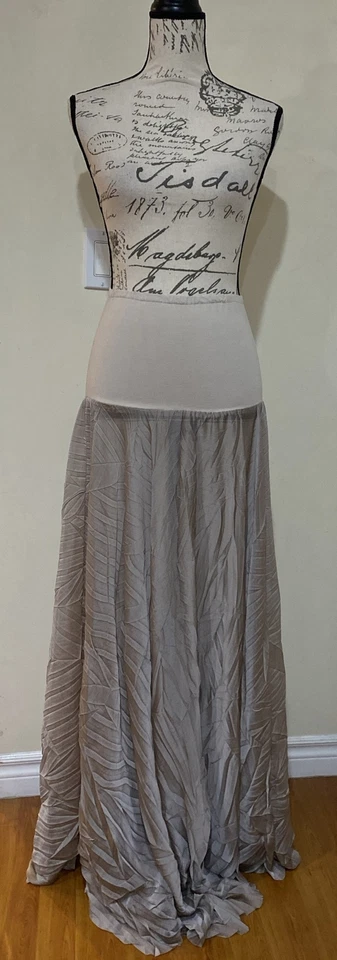 Falda Oska para mujer Lagenlook falda transparente sin forro talla 2 Foto 3 de 4