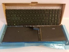 HP Gaming 15-CX0000 15-CX0xxx 15T-CX0000 15T-CX0xxx Keyboard Black Green Backlit