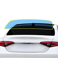 Pre Cut Fits Alfa Romeo Giulia 2016+ Rear Windshield Protection Clear Bra Film