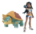RARE Pokemon Scale World Nessa Rurina & Drednaw Figure from JAPAN
