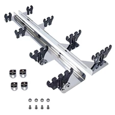 7mm 8mm 8.5mm Chrome Spark Plug Wire Separator Loom Kits CHEVY 350 454 FORD 7251