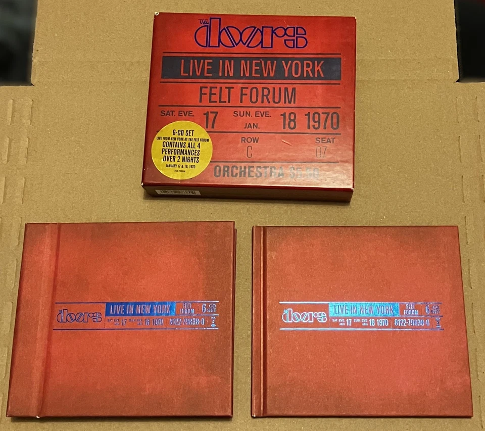 THE DOORS: Live In New York, Felt Forum 1970 (ltd 6xCD Box Rhino 2009) NEAR MINT - Bild 3 von 4