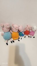 Peppa Pig Family Plush Toy Set, 5 Characters, Small Multicolor Stuffed Animals