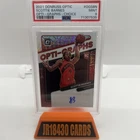 SCOTTIE BARNES 2021-22 DONRUSS OPTIC OPTI-GRAPHS RED RC AUTO PSA 9
