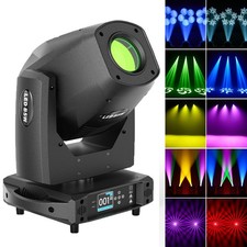 LED Moving Head Stage Light DMX Beam Prism GOBO Wash Lighting Spot DJ Disco Bar