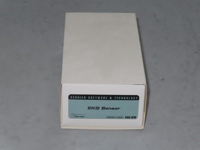 Vernier Software EKG Sensor Device Part Number EKG-BTA Black