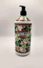 Holly Berry Dish Soap Home Body Co 32 Fl Oz Christmas Holiday Festive
