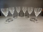 Set of 6 Baccarat France Crystal GENOVA 6 1/2" Claret Wine Glasses — photo 1
