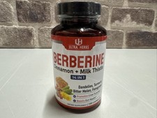Ultra Herbs Premium Berberine 12,200mg with Cinnamon, Milk Thistle *usa Made, J