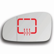 Asphärisch Links Beheizbar für Chevrolet Kalos 2008 - 2011