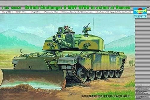 Trumpeter 1/35 British Challenger II Main Battle Tank Model Kit - Image 2 of 4