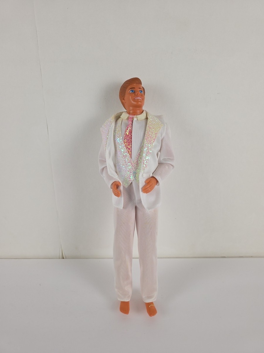 Vintage 1989 Mattel Ken Doll Dance Magic Ken White Outfit. USED | eBay