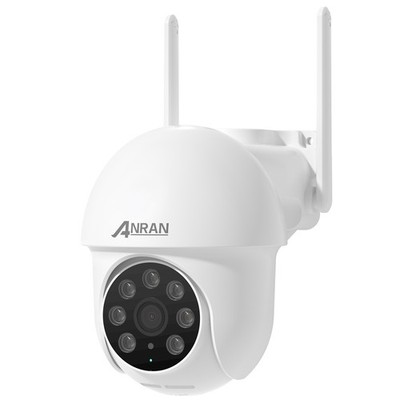ANRAN 5MP Überwachungskamera Funk WiFi WLAN Netzwerk Kamera 360° PTZ Außen IP66