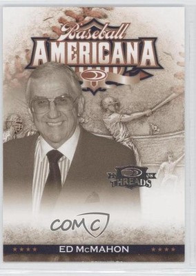 2008 Donruss Threads Baseball Americana 104/500 Ed McMahon #BA-38 0j0