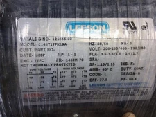 Leeson 121855.00 - C146T17FK19A Pump Motor 50/60Hz 3PH 1730/1430RPM