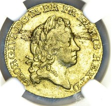 KING GEORGE THE I 1715 GOLD GUINEA....