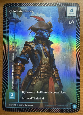 Chio Patchfinder - 154/402 Rare (CF) Classic Foil - Wonders of The First (COTS)