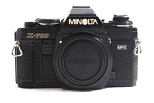 MINOLTA X-700 SLR BLACK CAMERA BODY TESTED