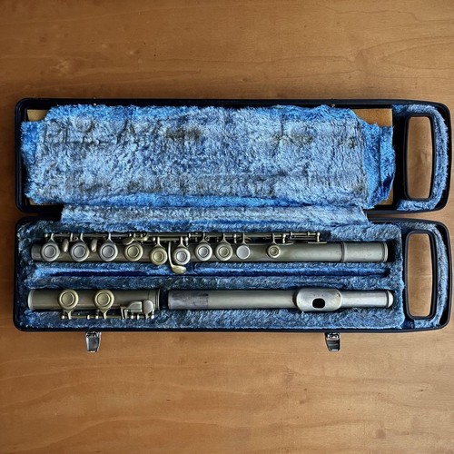 Nikkan Ellis Prelude Tokyo Flute Vintage Wind Instrument As-is - Picture 8 of 9