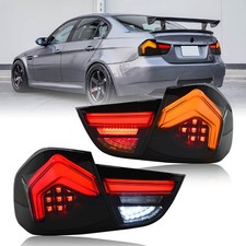 Paar Schwarz LED Rückleuchten für BMW E90 Limousine 2009-2012 Heckleuchten Set