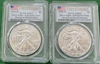 2020 P And 2020 S US Silver Eagle $1 Emergency Issue PCGS MS69 First Strike