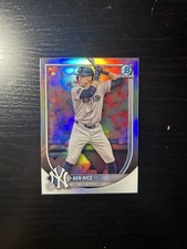 2025 Bowman - Rookie Red RC Variation Ben Rice #85 SP (RC)