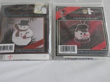 Mill Hill Counted Glass Bead Kits 2- Snowman Frosty