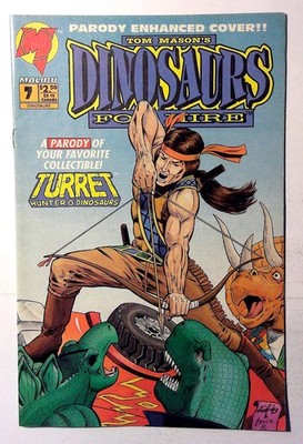 Dinosaurs for Hire #7 (1993) Marvel Comics 1st Print Comic Book