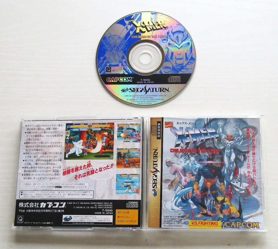 X-Men Sega Saturn Street Fighter Virtua Fighter Vampire Hunter DUEL 12 sets - Image 3 of 4