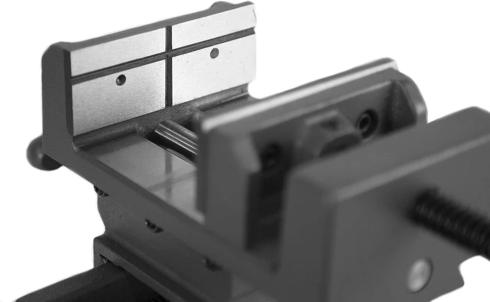 Morsa transversal WEN, 3,25 polegadas com corrediça composta para moinhos e brocas preta  - Imagem 3 de 4