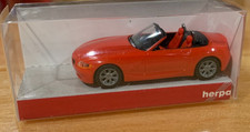 Rare Herpa #323122 HO 1/87 Red BMW Z-4 TM Convertible New In Box