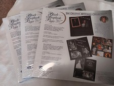NEW Lot Of 3 Creative Memories 12 X 12 Refill Album Pages RCM-12BL Black 2000