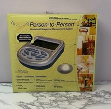 Person To Person P2P301 Household Telephone Manager P2P201 With Caller ID RARE